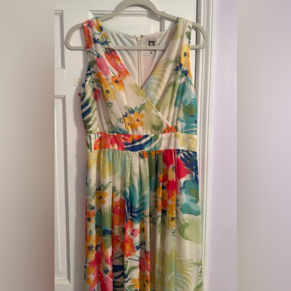 Anne Klein Pastel Floral Dress